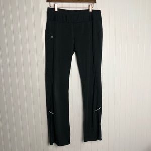 Athleta straight leg black athletic pants